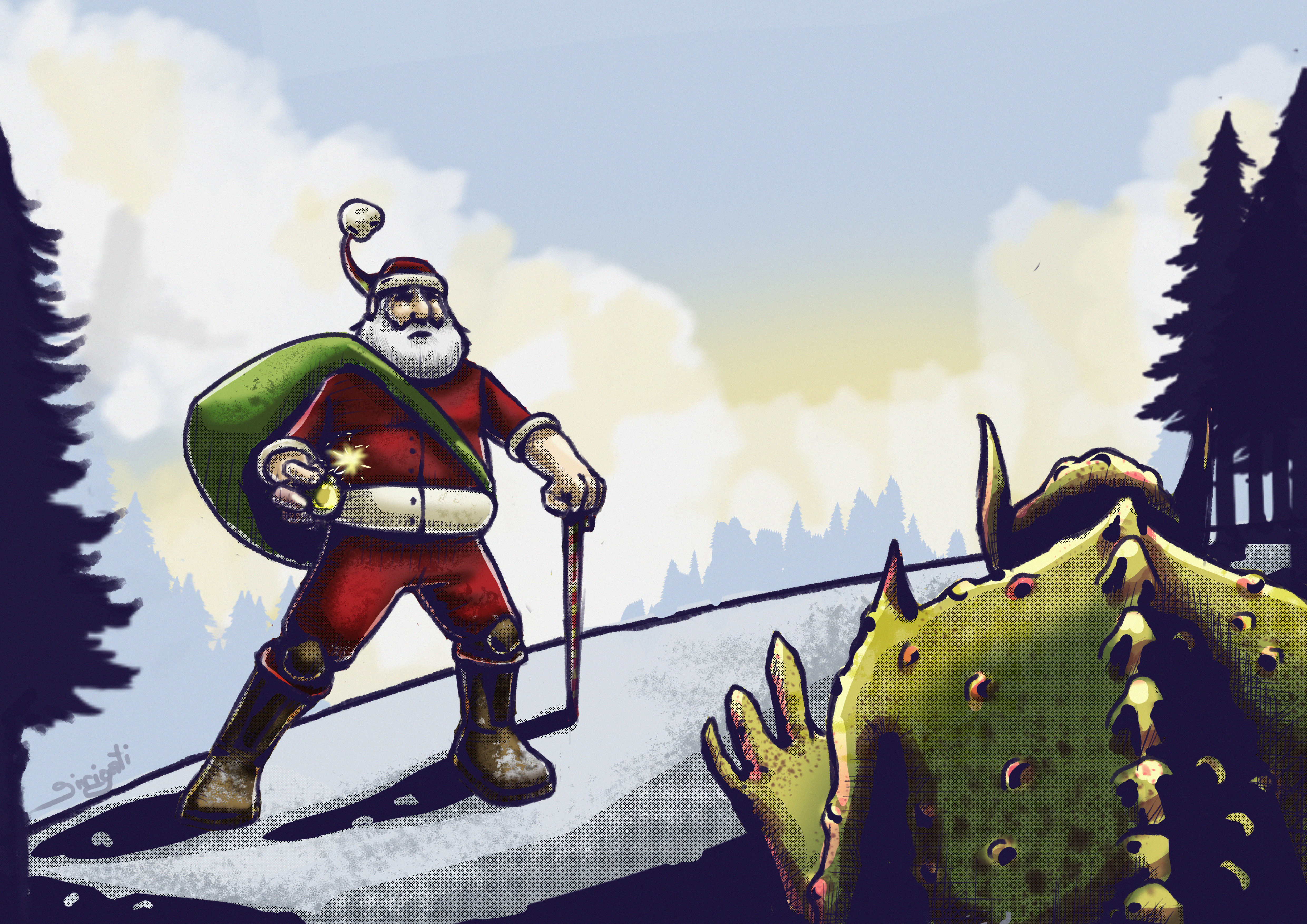 Noel vs Krampus