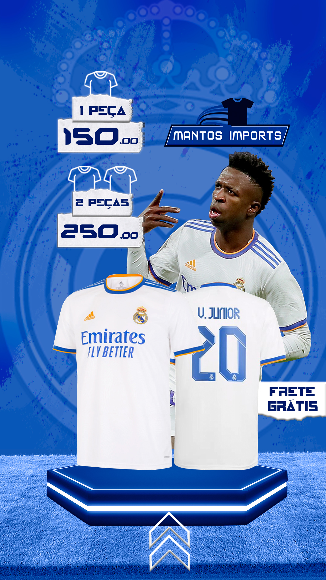 Job Para Loja de Camisas Esportivas