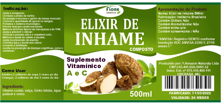 Rótulos para produtos naturais