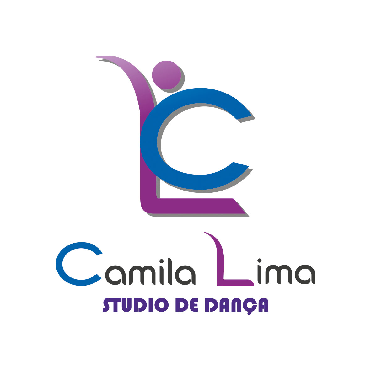 Logo e Design de Camisa Estudio de Dança