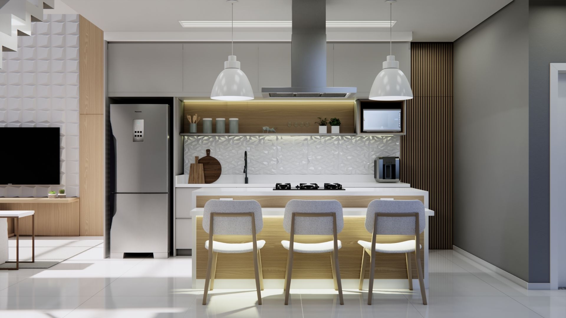 Render interior