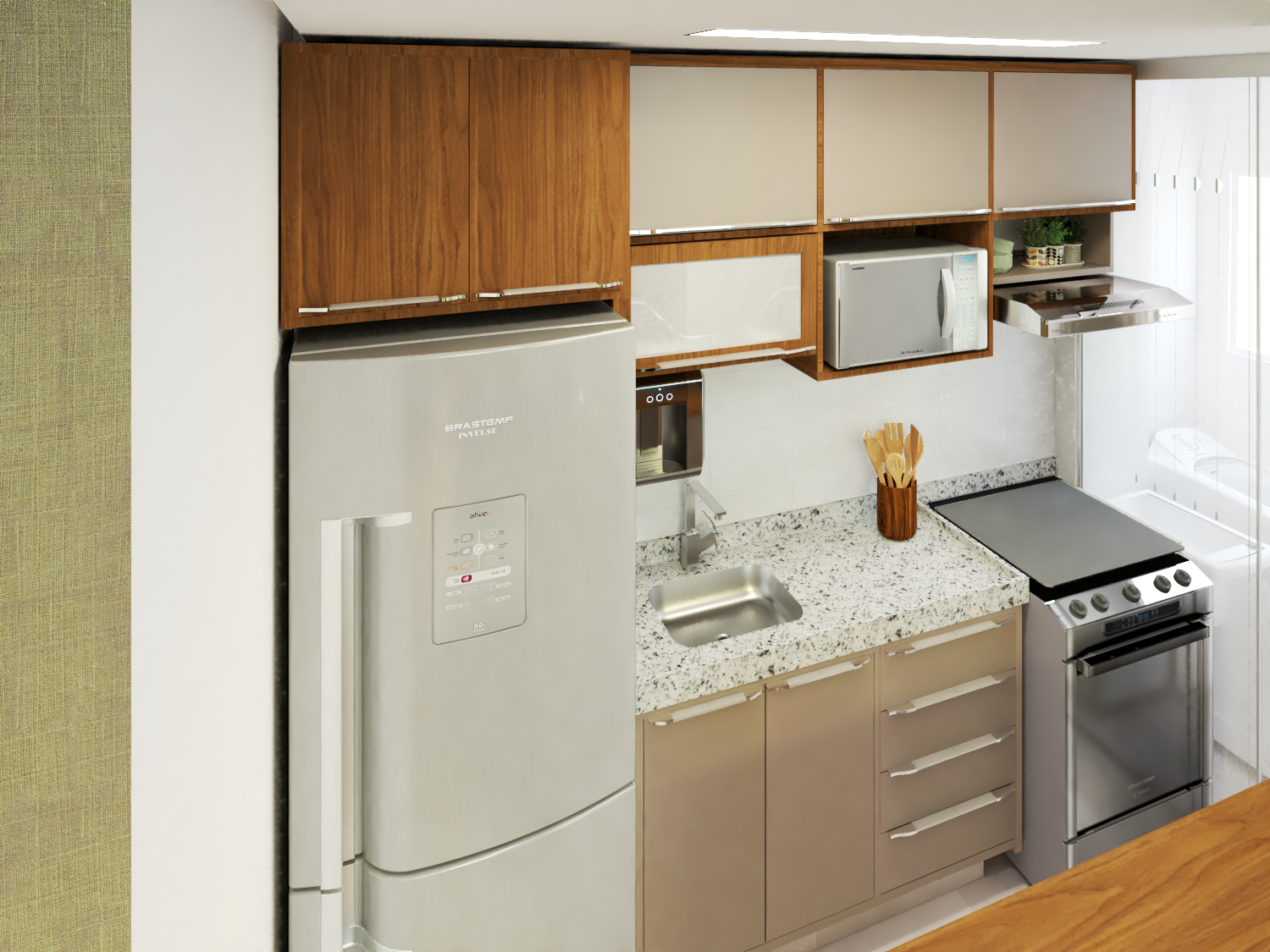 Cozinha apartamento