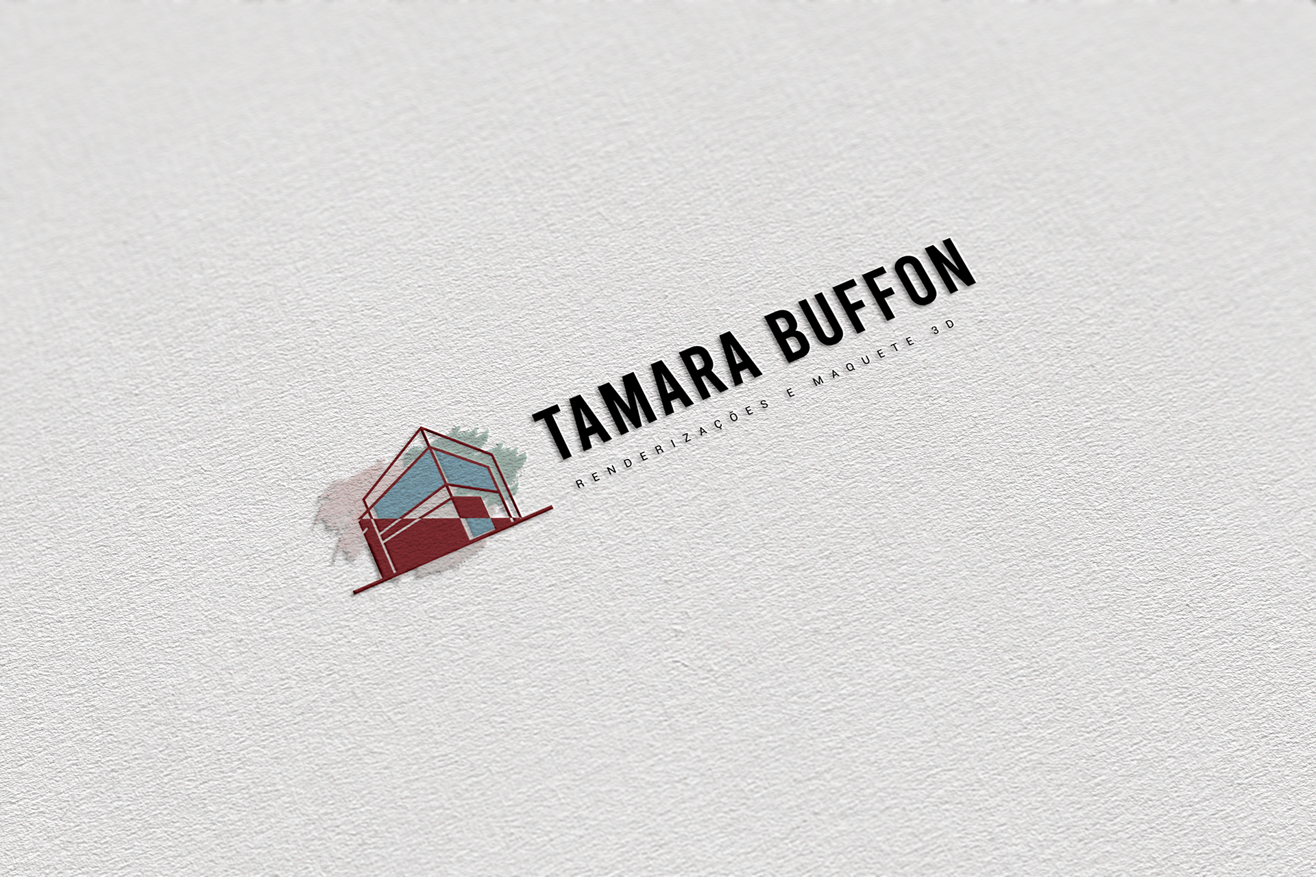 Tamara Buffon Renderizações e Maquetes 3D - Logo