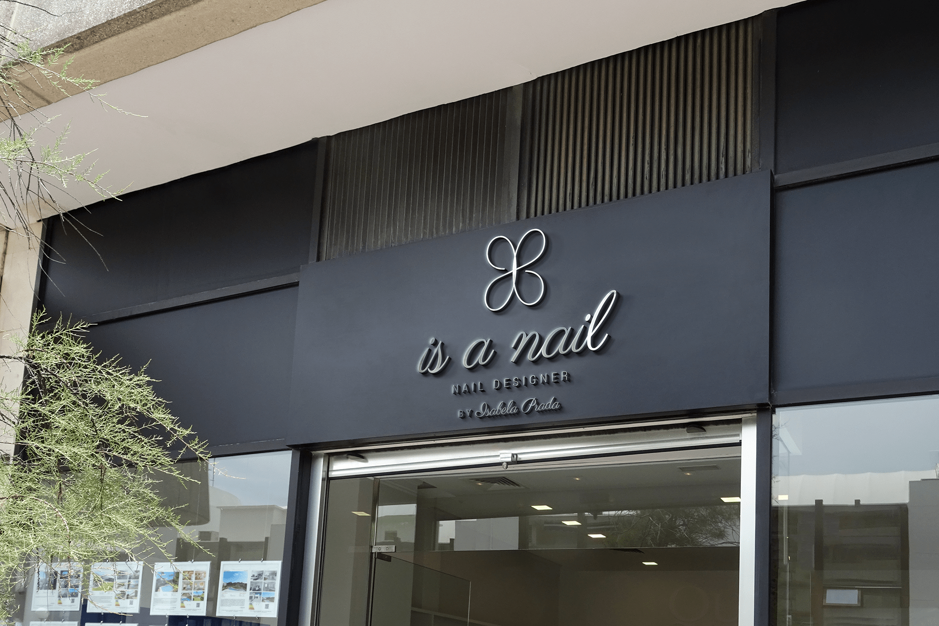 Is a nail - Logo