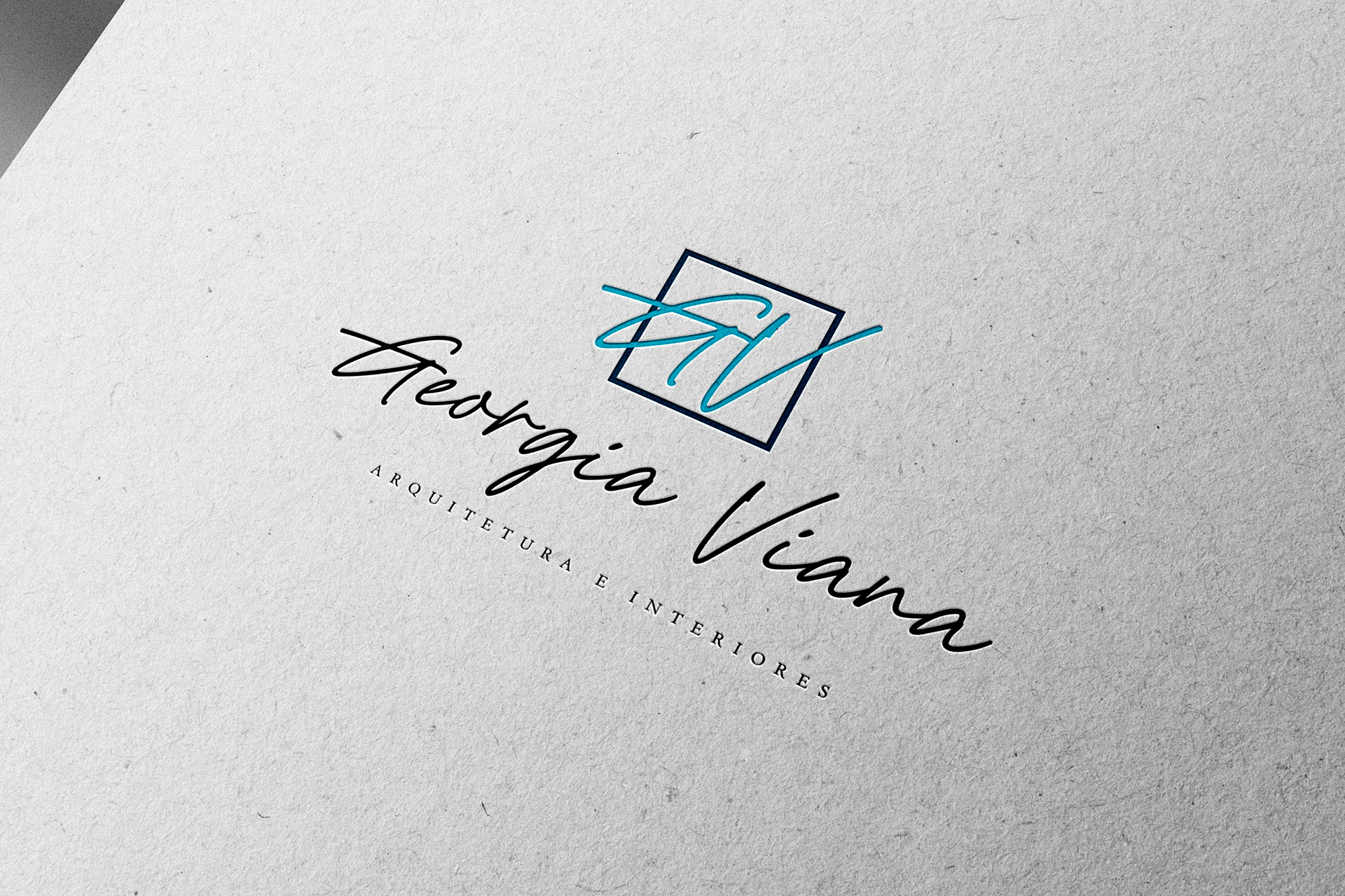 Georgia Viana - Desenvolvimento de Logo