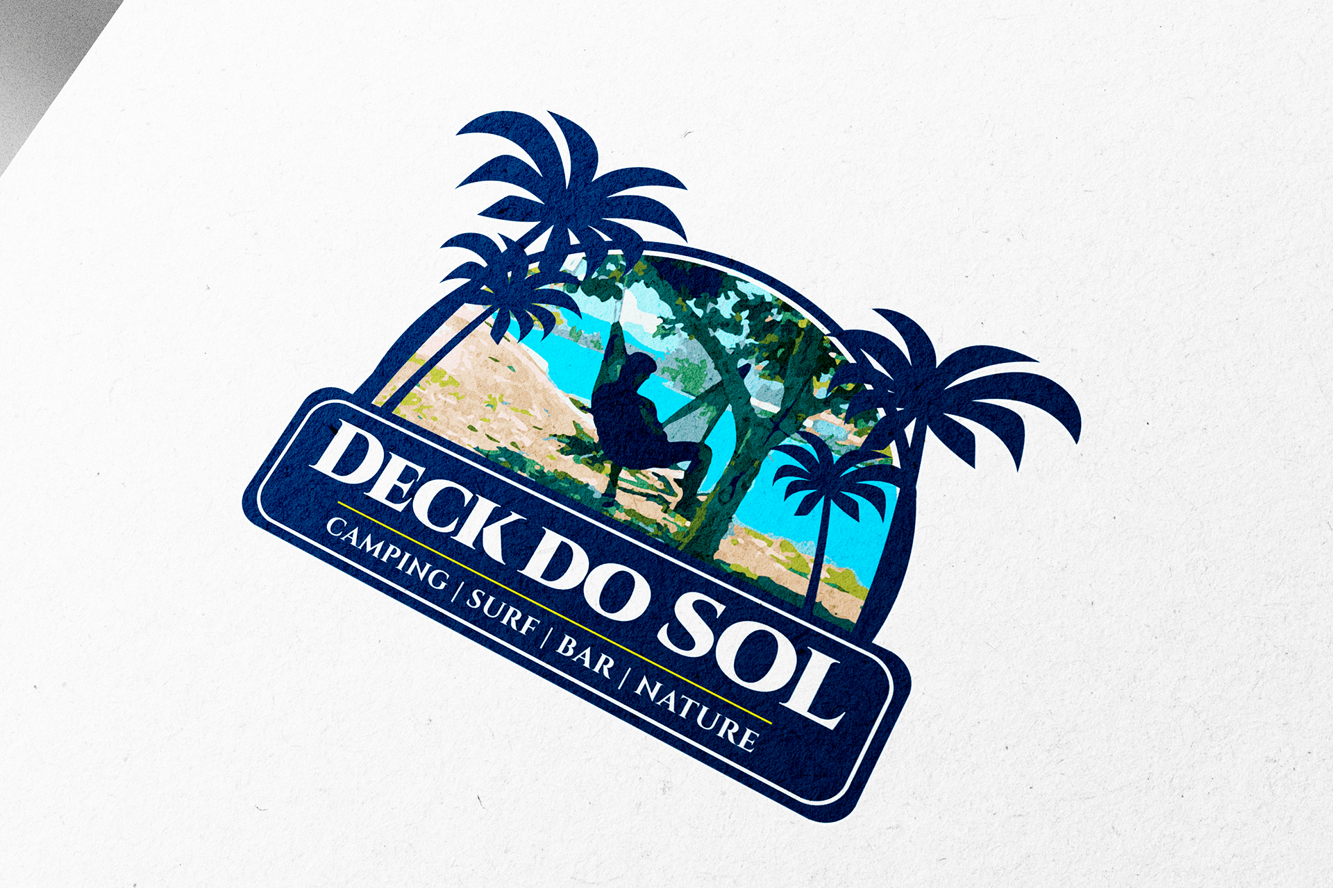 Deck do Sol Camping - Logo