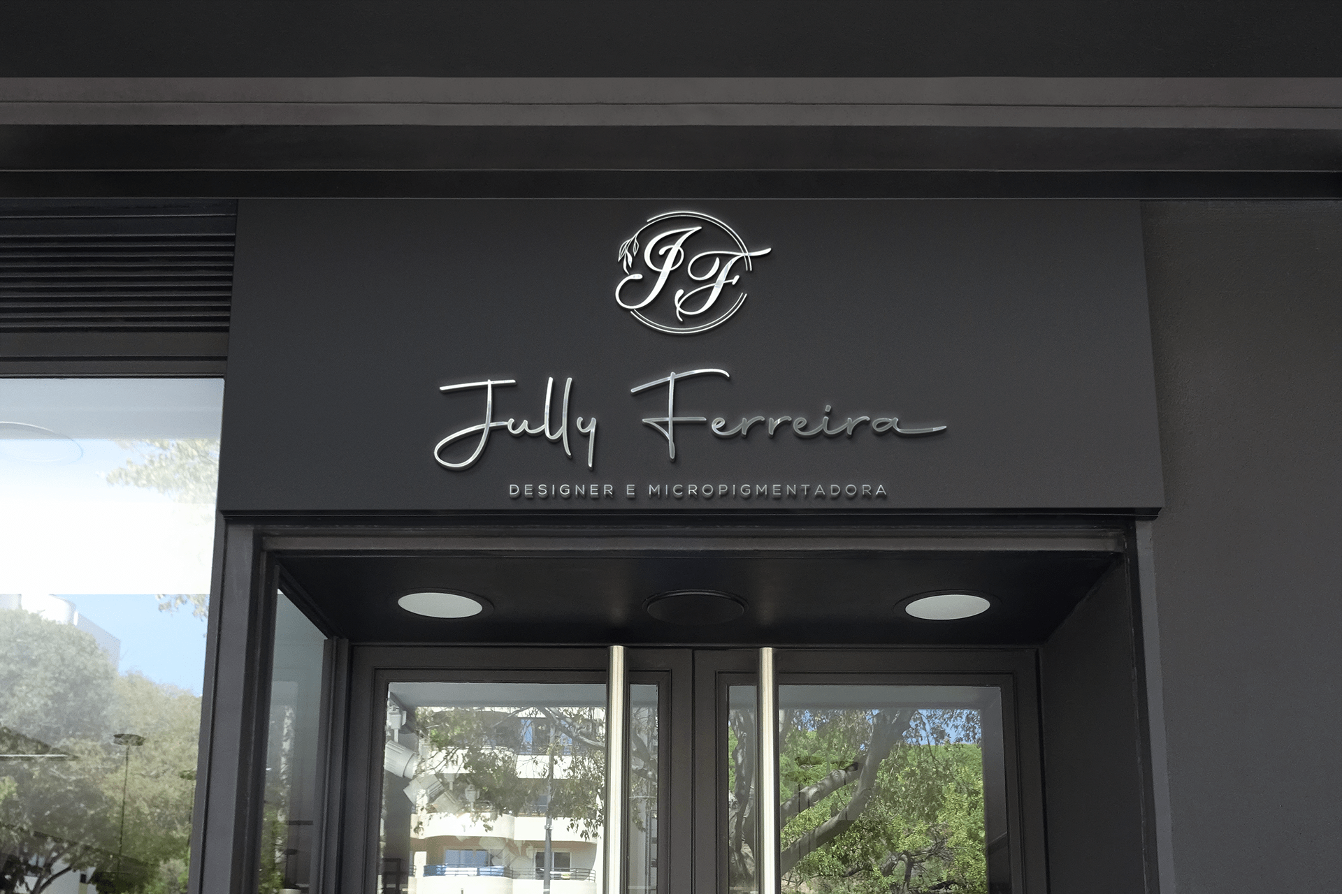 Jully Ferreira Designer e Micropigmentadora - Logo