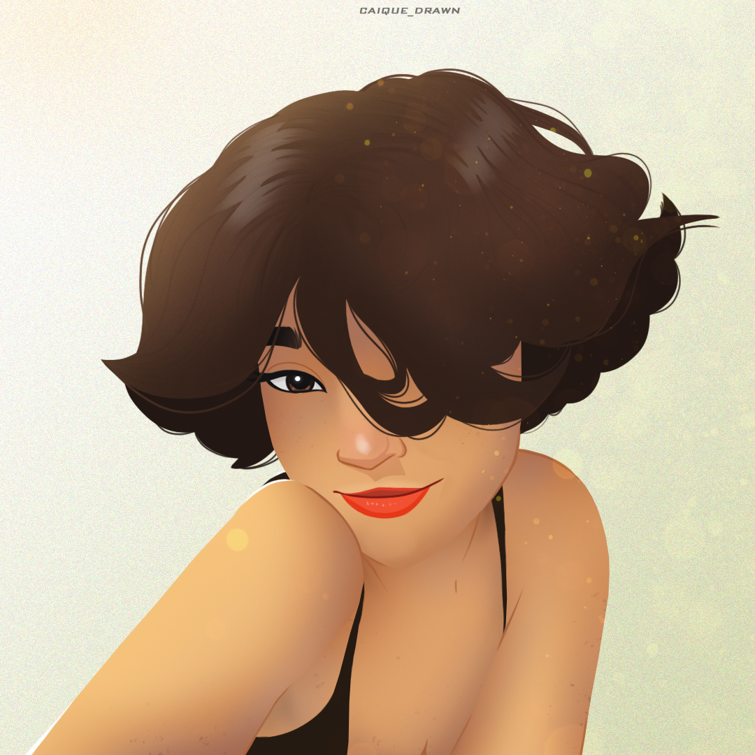 Fan art da cantora Mariana Froes