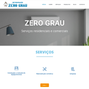 Site Institucional PA Zero Grau Refrigeração