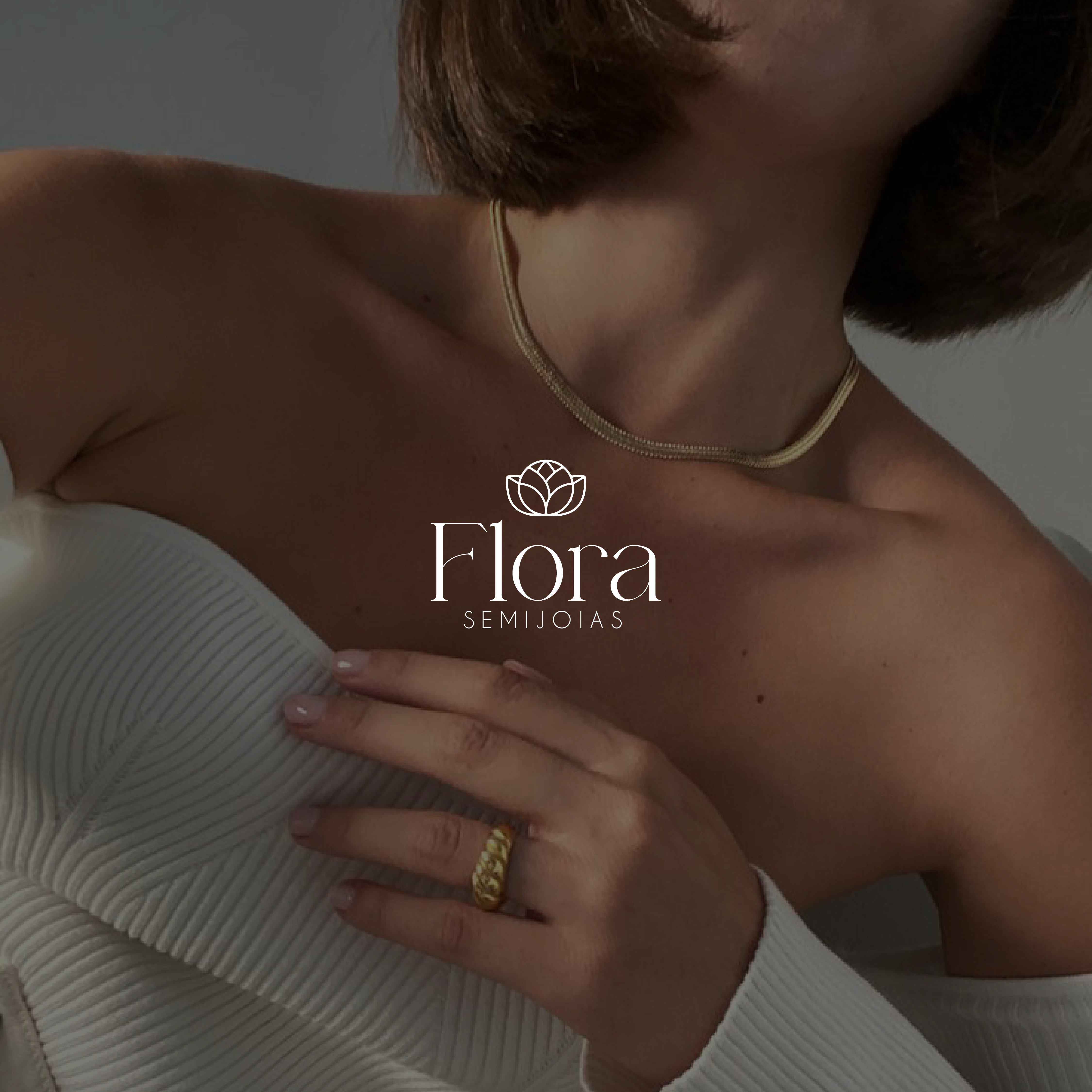 Logotipo - Flora Semijoias