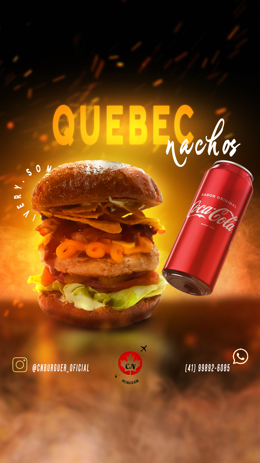 Flyer Hamburgueria