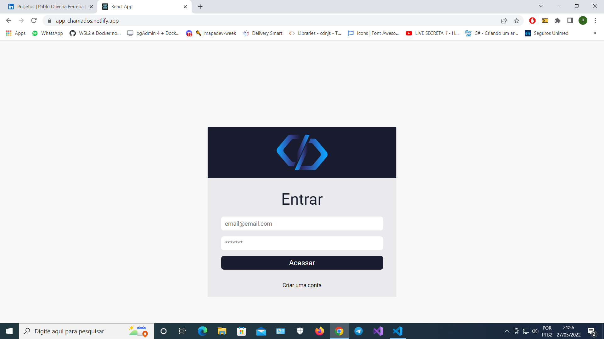 App de chamados