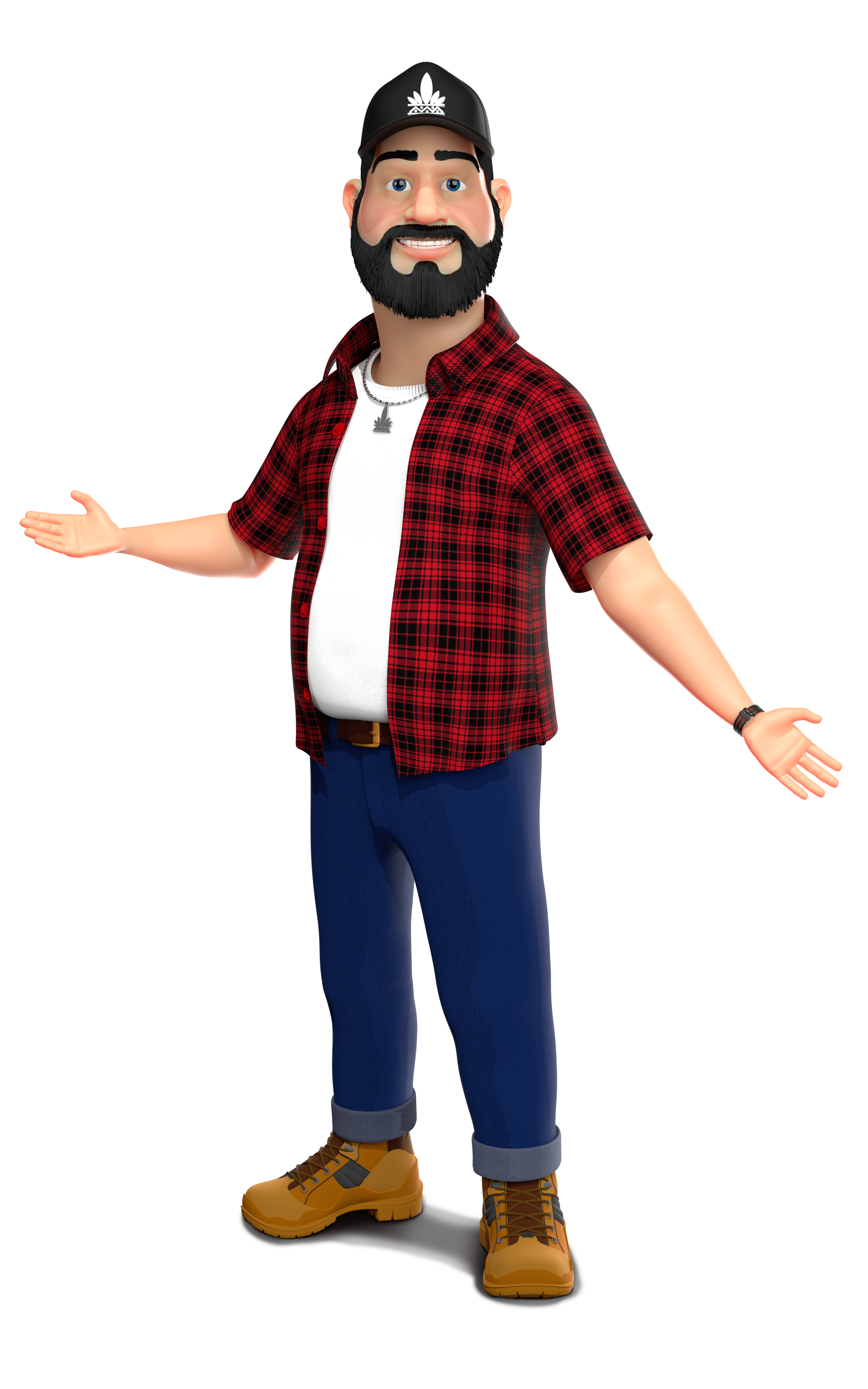 Male trucker