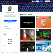 Portfólio no Behance