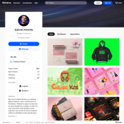 Meu portfólio no Behance