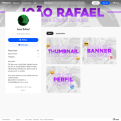 Meu portfolio na Behance