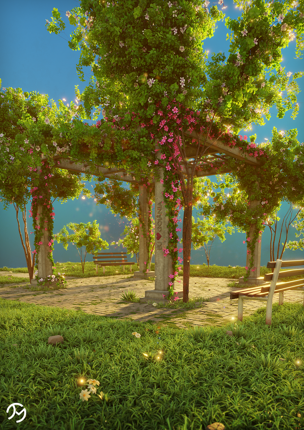 Obra de Arte Original: Champion's Walkway