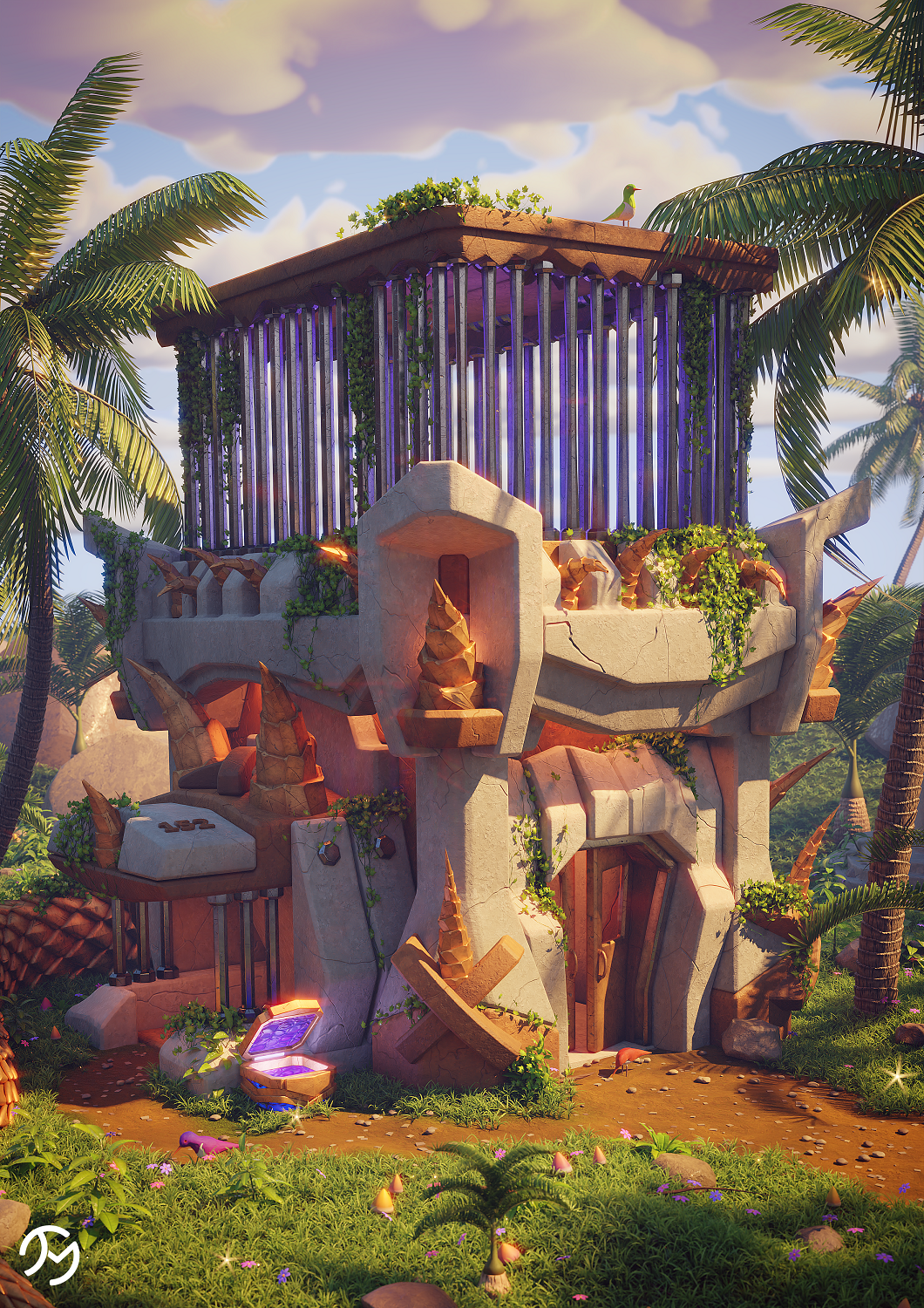Obra de Arte Original: Paradise Cage