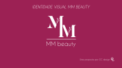 Identidade visual MM beauty - estética