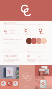Identidade visual GC design - design gráfico e social media