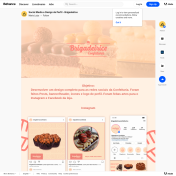 Social Media e Design de Perfil - Brigadeirice