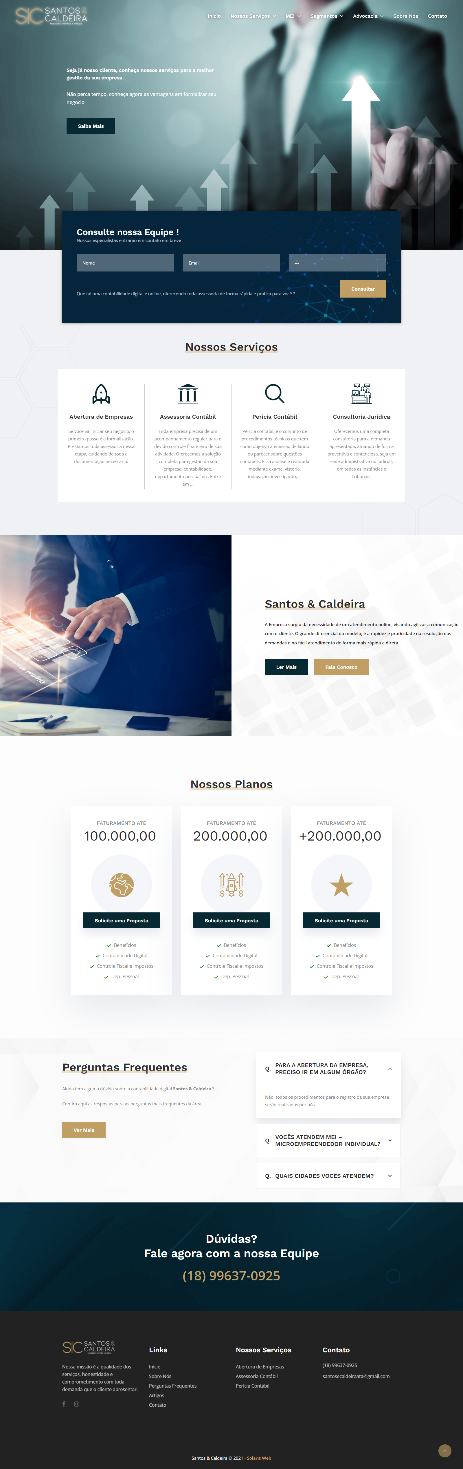 Santos e Caldeira