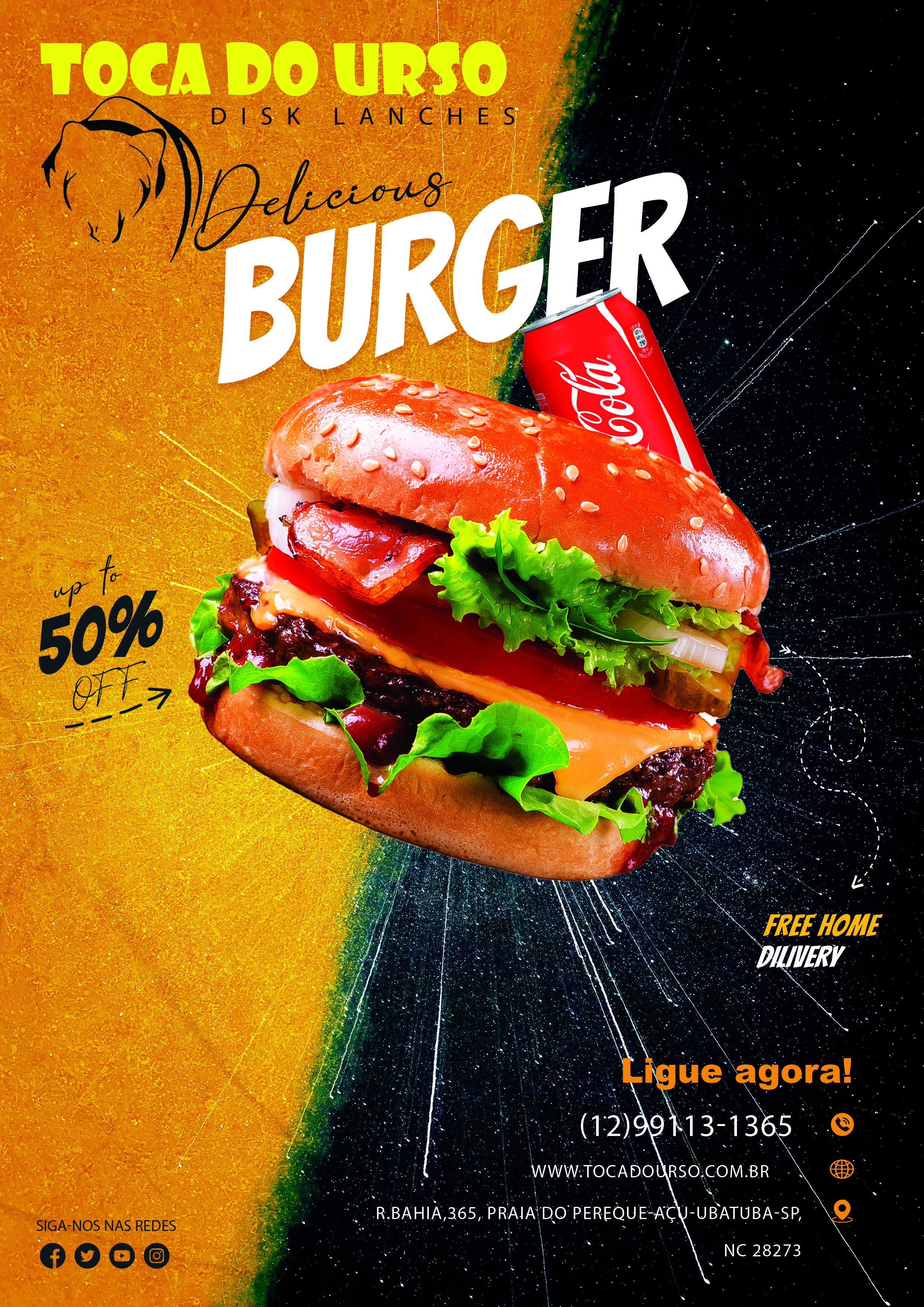 Flyer Toca do urso