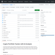 Crypto Portfolio Tracker with AI Analysis