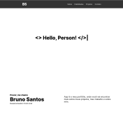 Meu Portfólio - Bruno Santos
