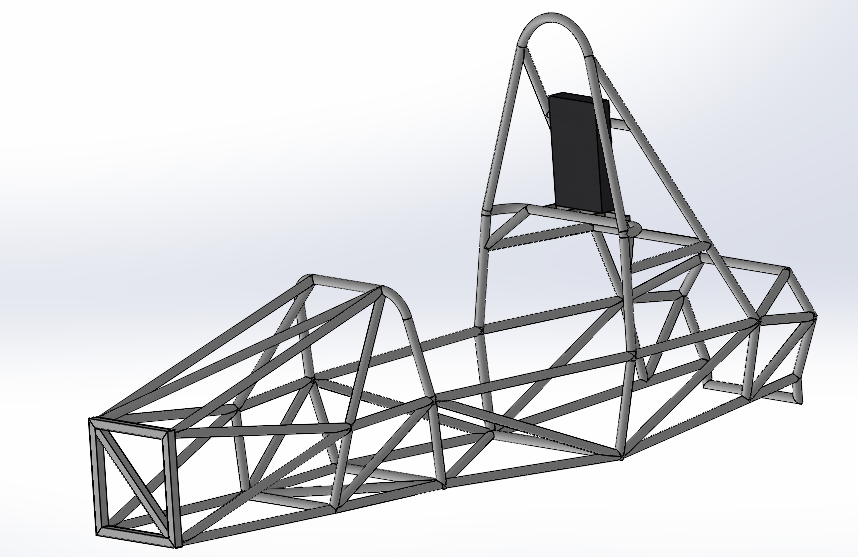 Chassi de um carro de Formula SAE