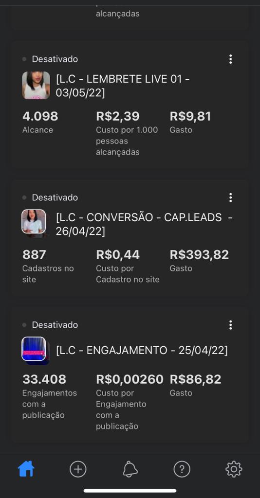 Captação de lead lançamento