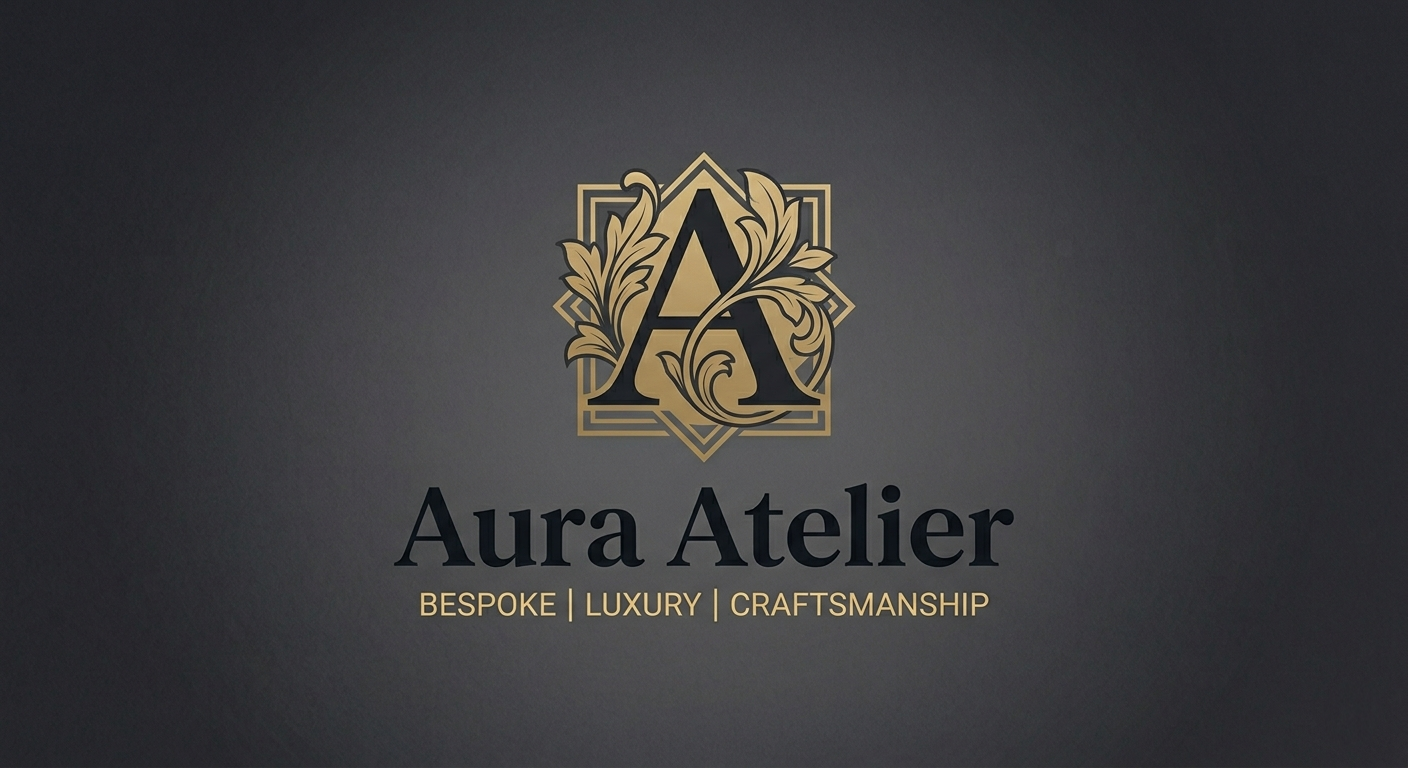 Identidade Visual e Branding de Luxo: Aura Atelier