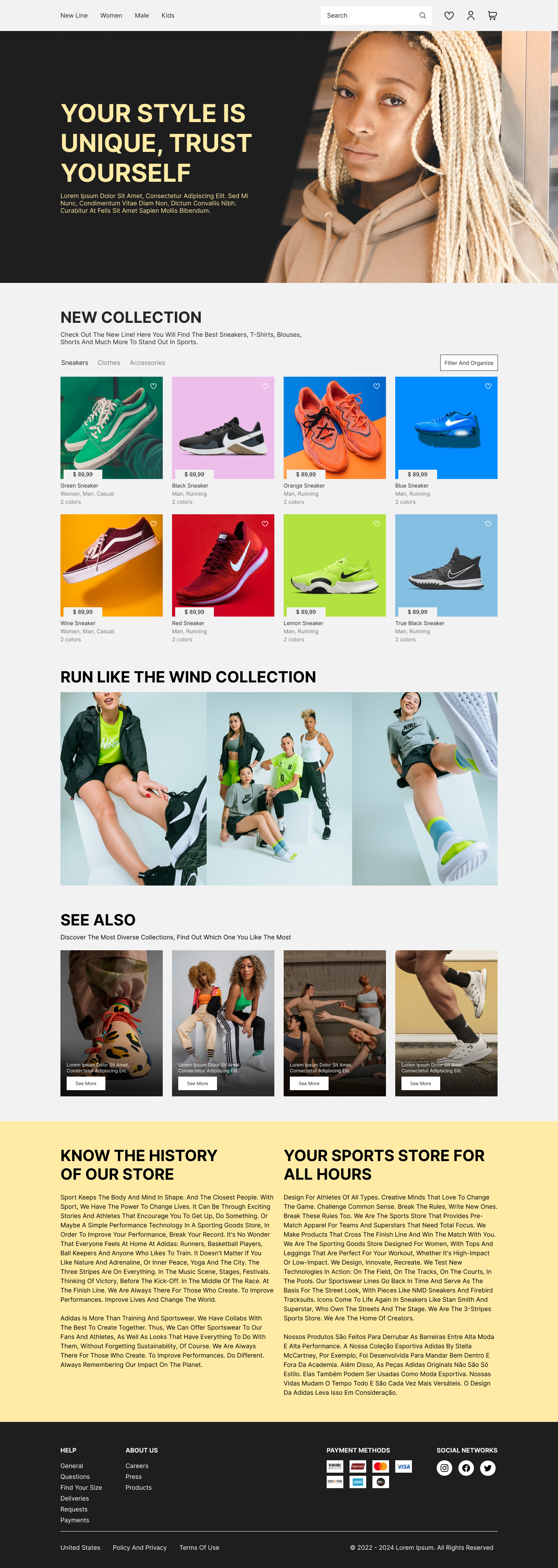 E-commerce site