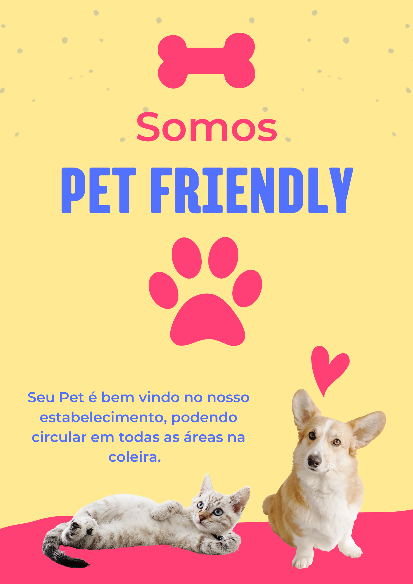Post para Instagram - Pet Friendly