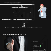 auxiliando pequenos e grandes comércios com sua imagem (logotipo)