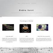 Portfólio Responsivo Pedro Setti