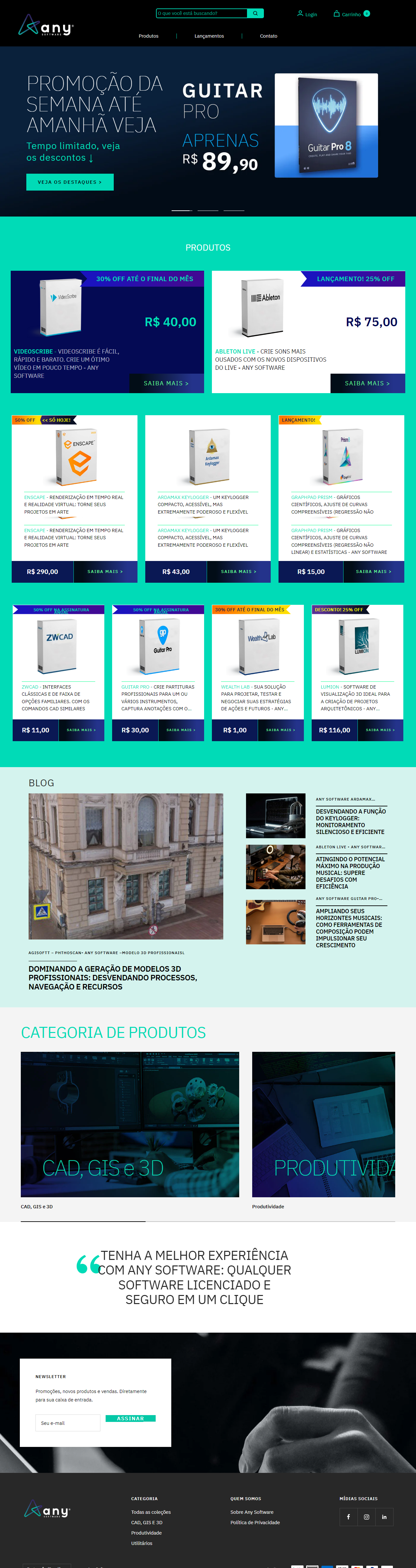 Loja venda de software