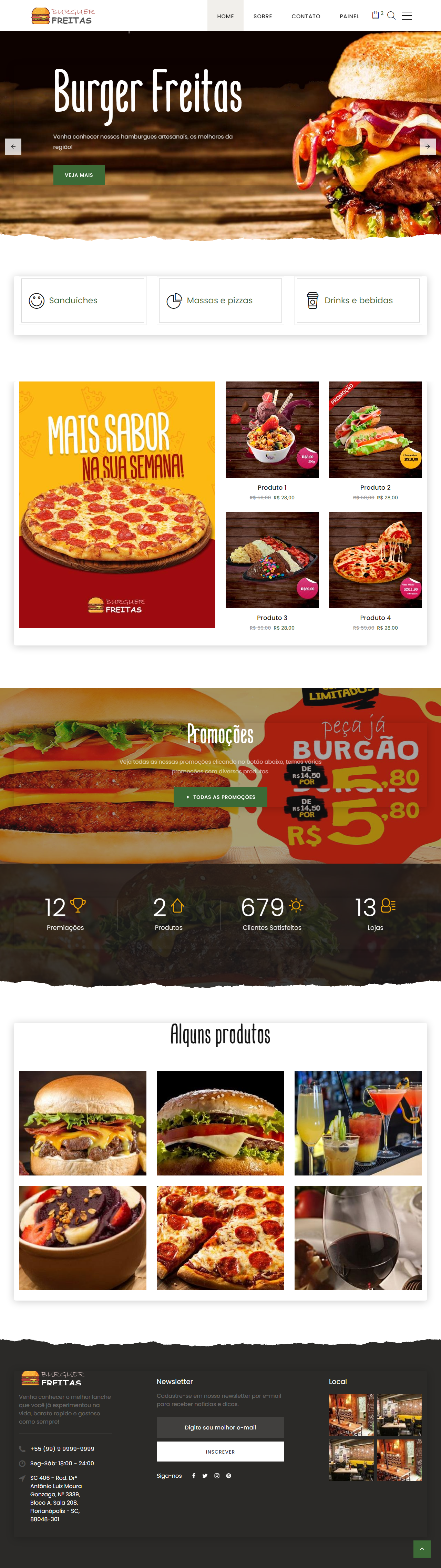Delivery - Burguer freitas