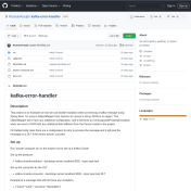 Kafka Error handler