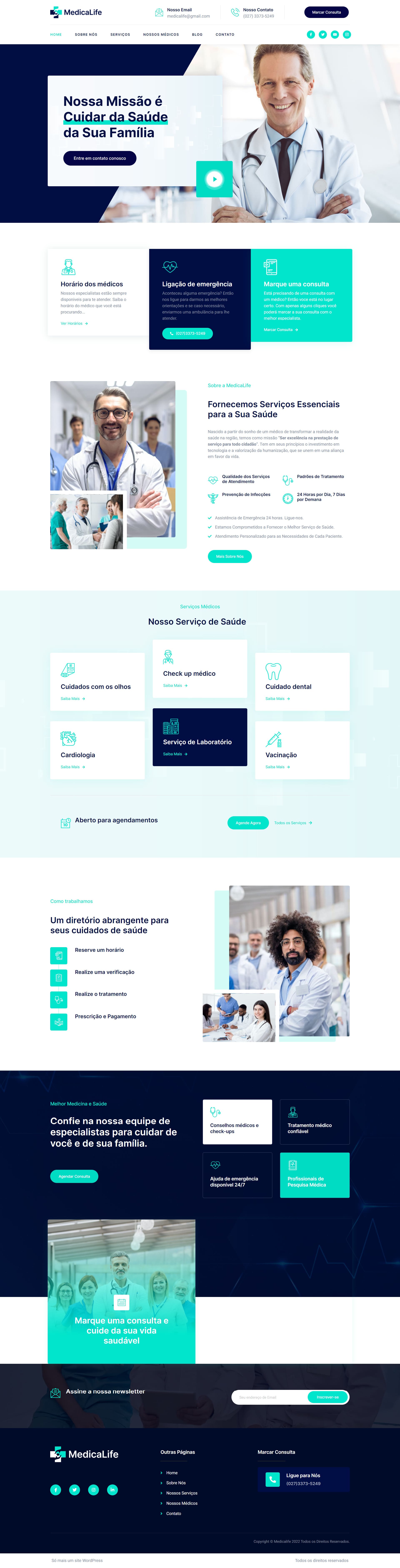Site Institucional para Clinica Médica