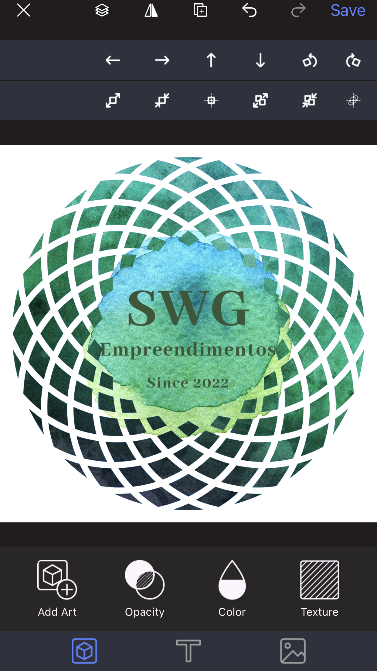 Logotipo para empresa swg ambiental