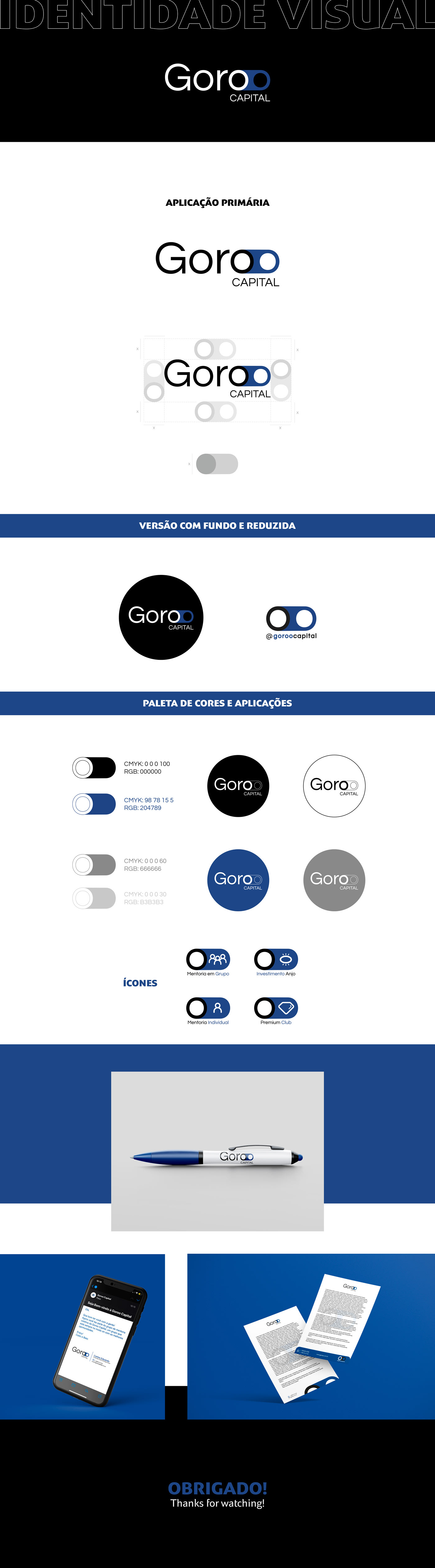 Identidade Visual: Goroo Capital