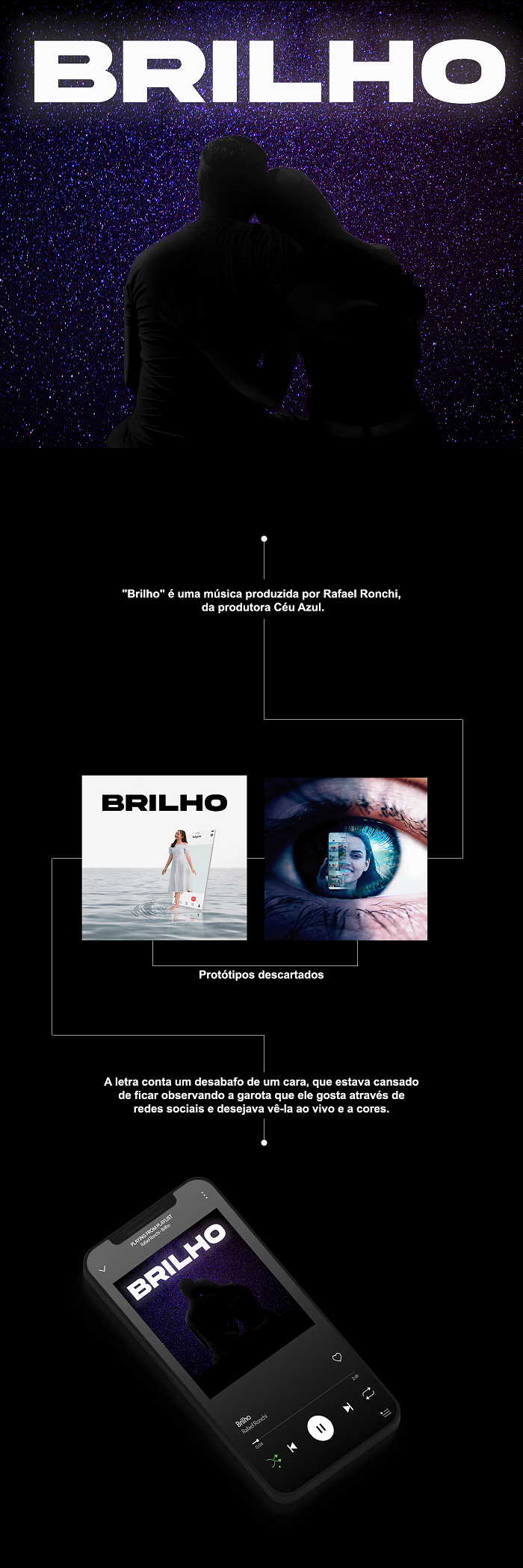 Capa para single - Brilho