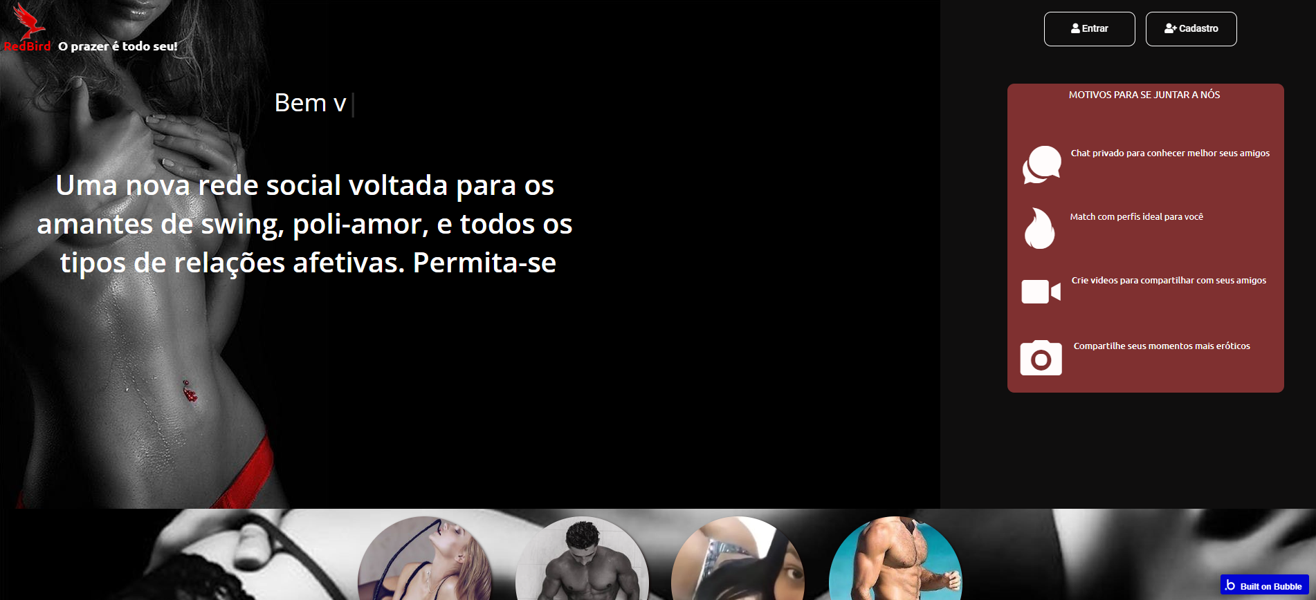Redbird. App de encontros