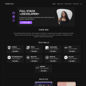 Portifólio Desenvolvedor Full Stack
