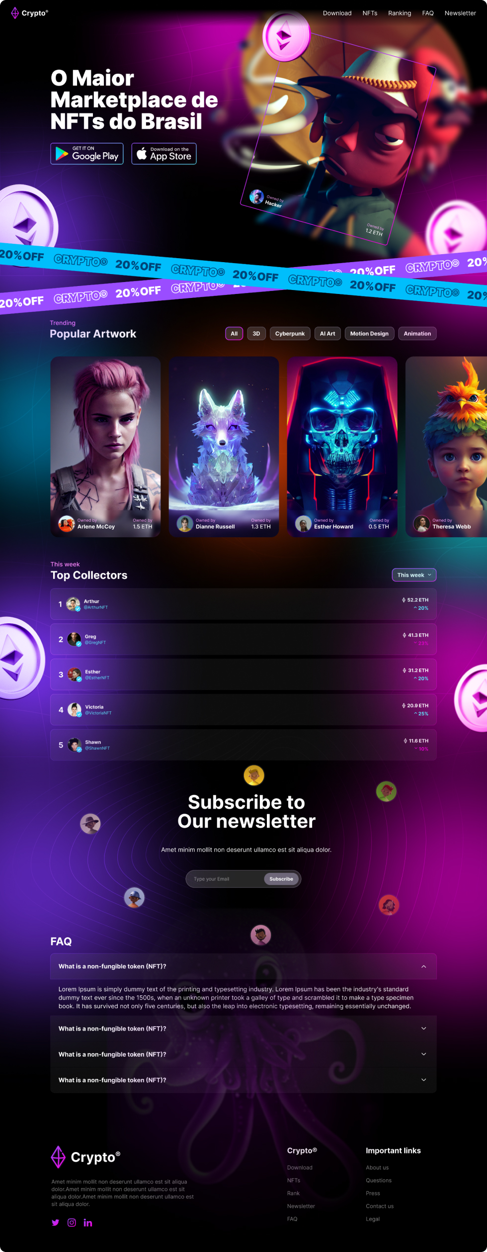 Landing Page