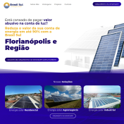 Landing Page Energia Solar - Brasil Sul