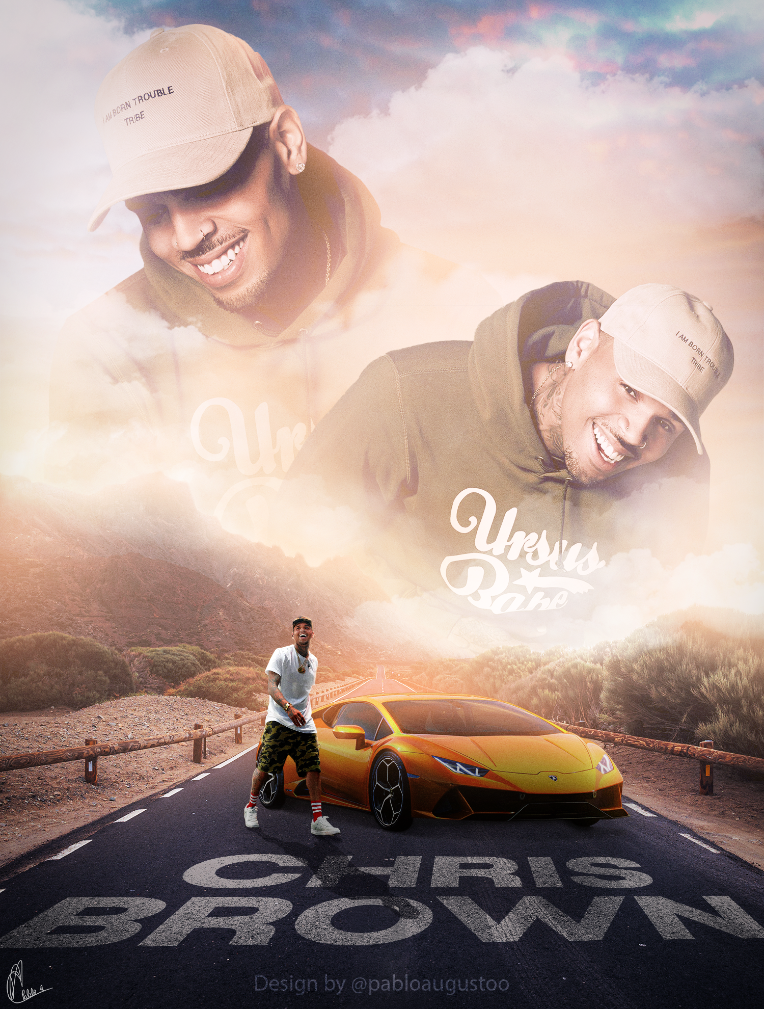 Chris Brown - Manipulação de imagem