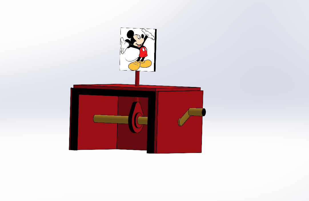 Modelagem 3D de um Brinquedo Autômato
