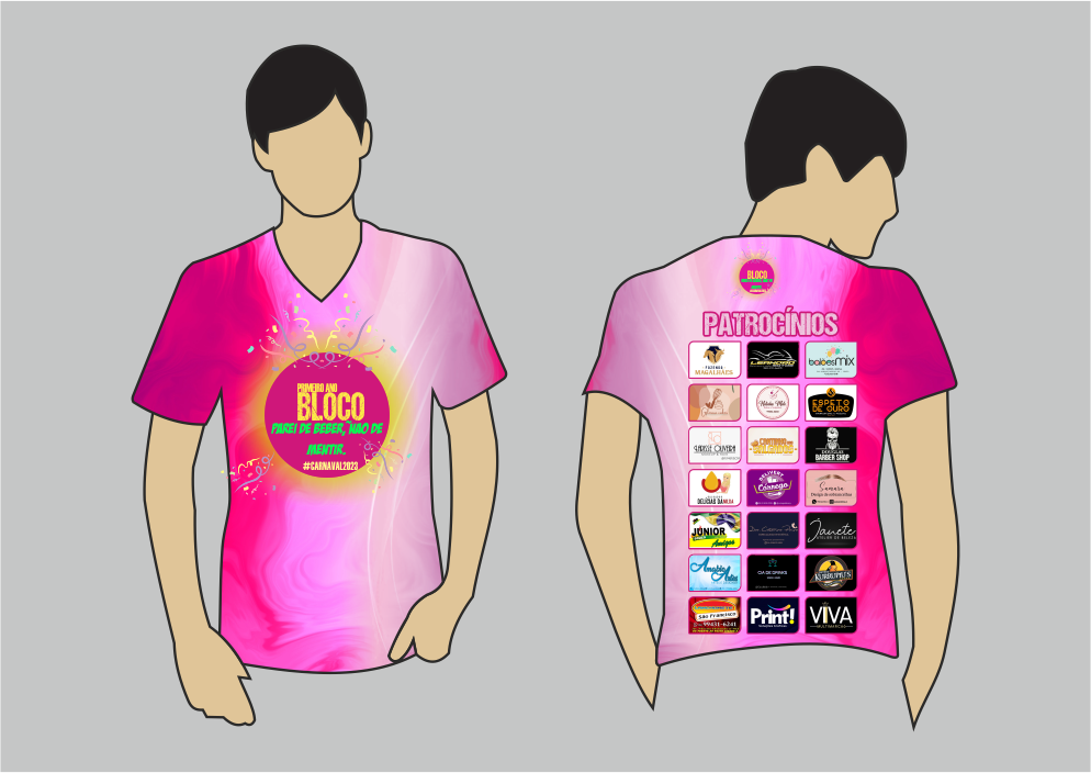 Camisa do Bloco Parei de Beber mais não de Mentir